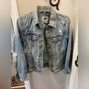 Distressed Denim Jacket